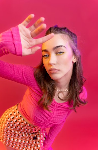 jeune femme pop