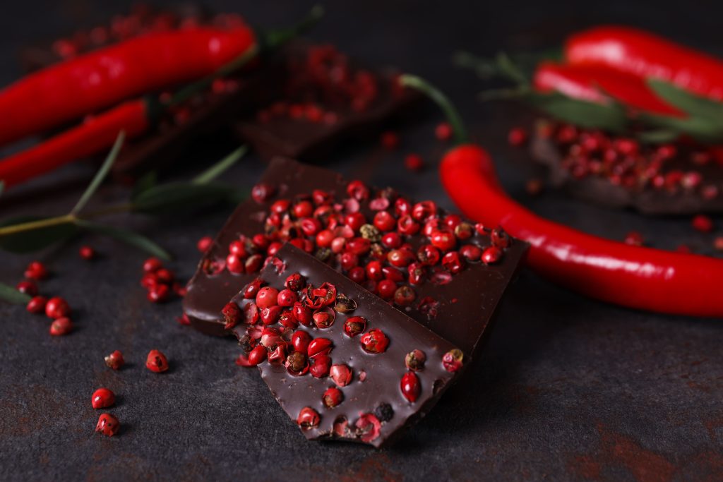 chocolat piment rouge