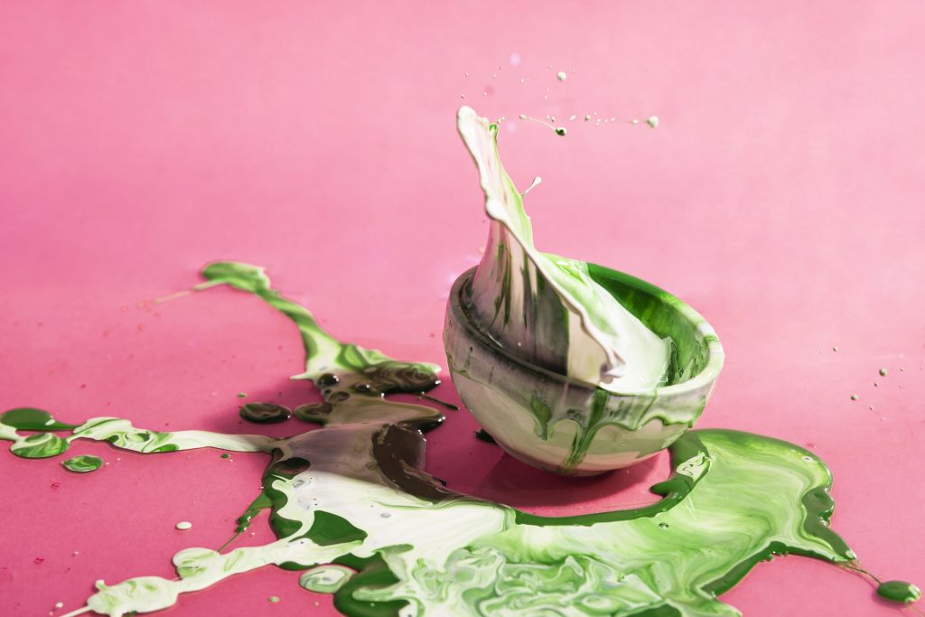chocolat blanc et matcha 