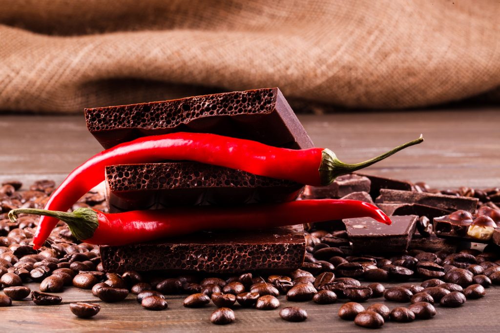 chocolat poivron rouge