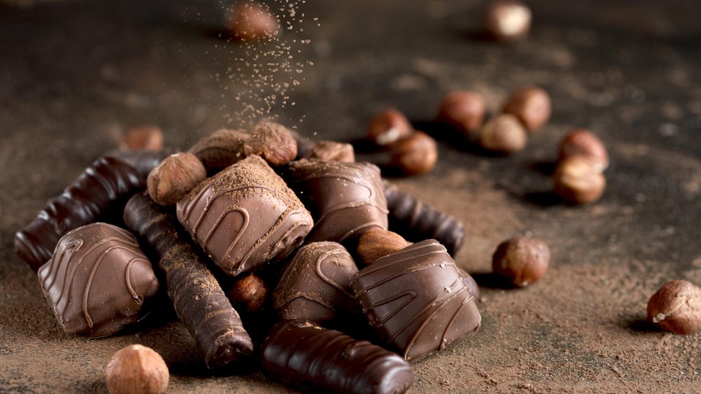 chocolat praliné biscuit